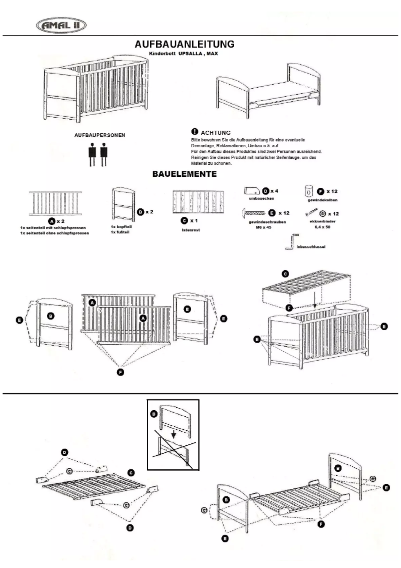 Image de la première page du manuel de l'appareil Upsalla