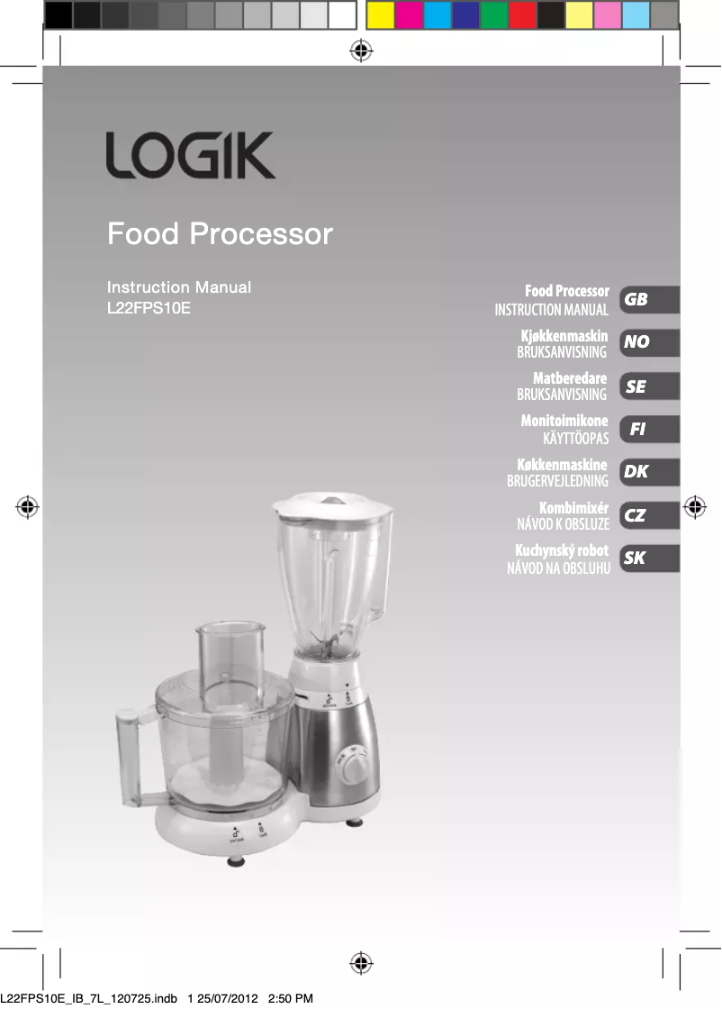 Página 1 del manual Manual de usuario Logik L22FPS10E