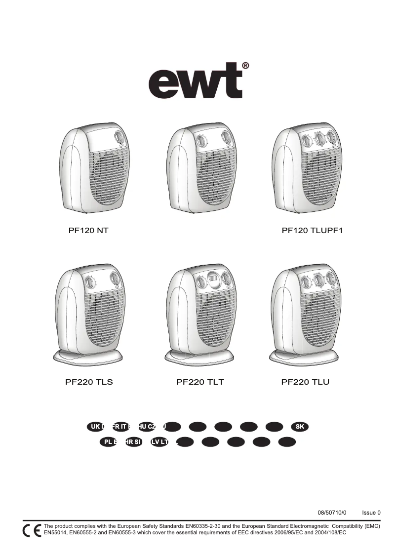 Página 1 del manual Manual de usuario EWT PF120 NT