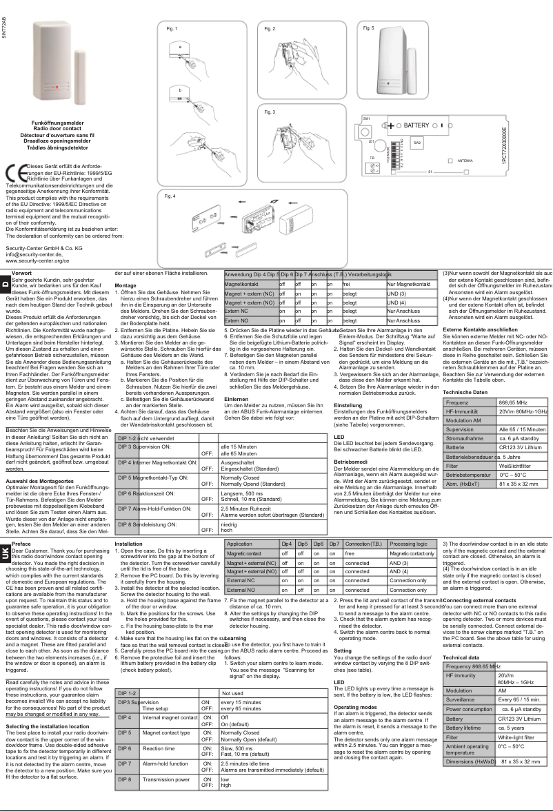 Image de la première page du manuel de l'appareil FU9025W