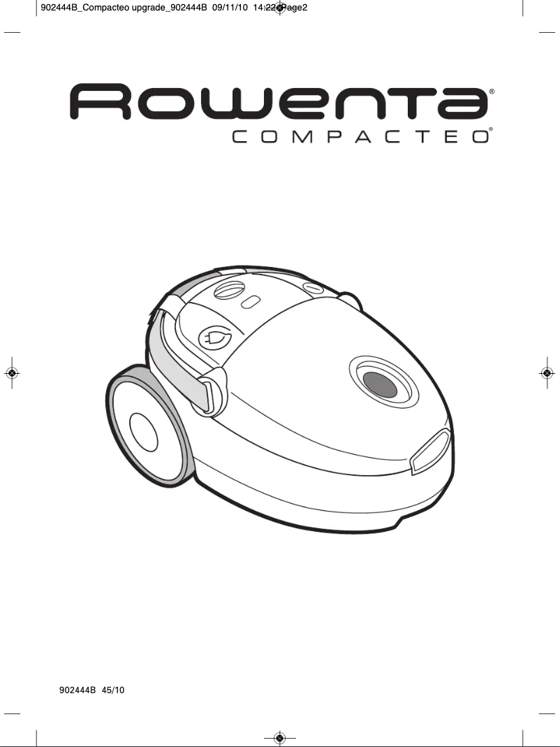 Page n°1 - Manuel utilisateur Rowenta Compacteo RO1733