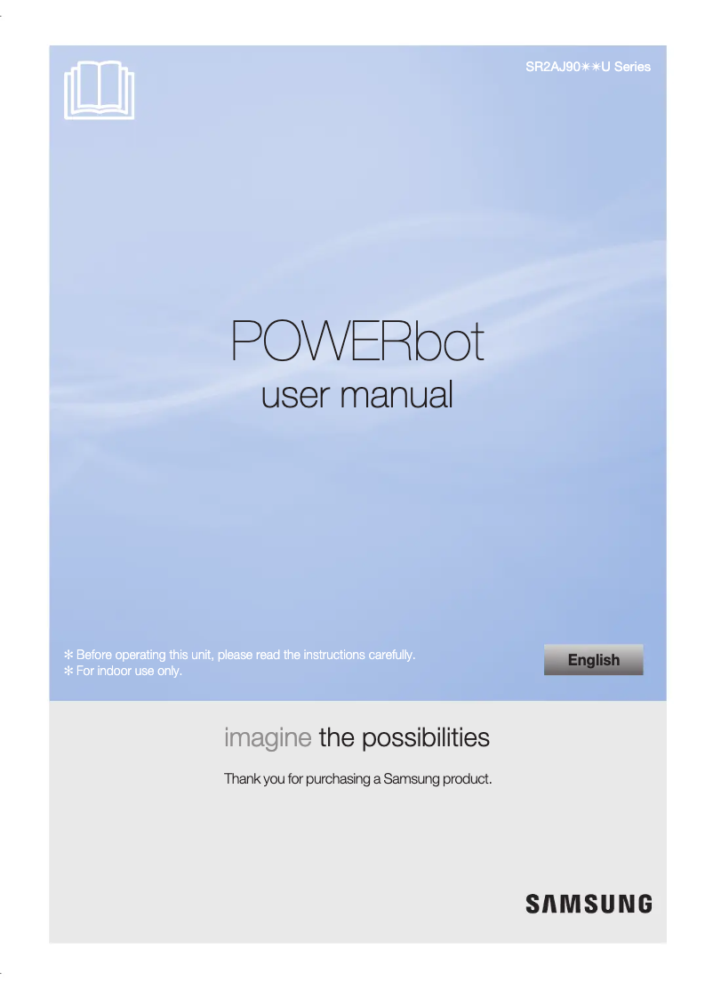 Image de la première page du manuel de l'appareil POWERbot Essential VR2AJ9020UG