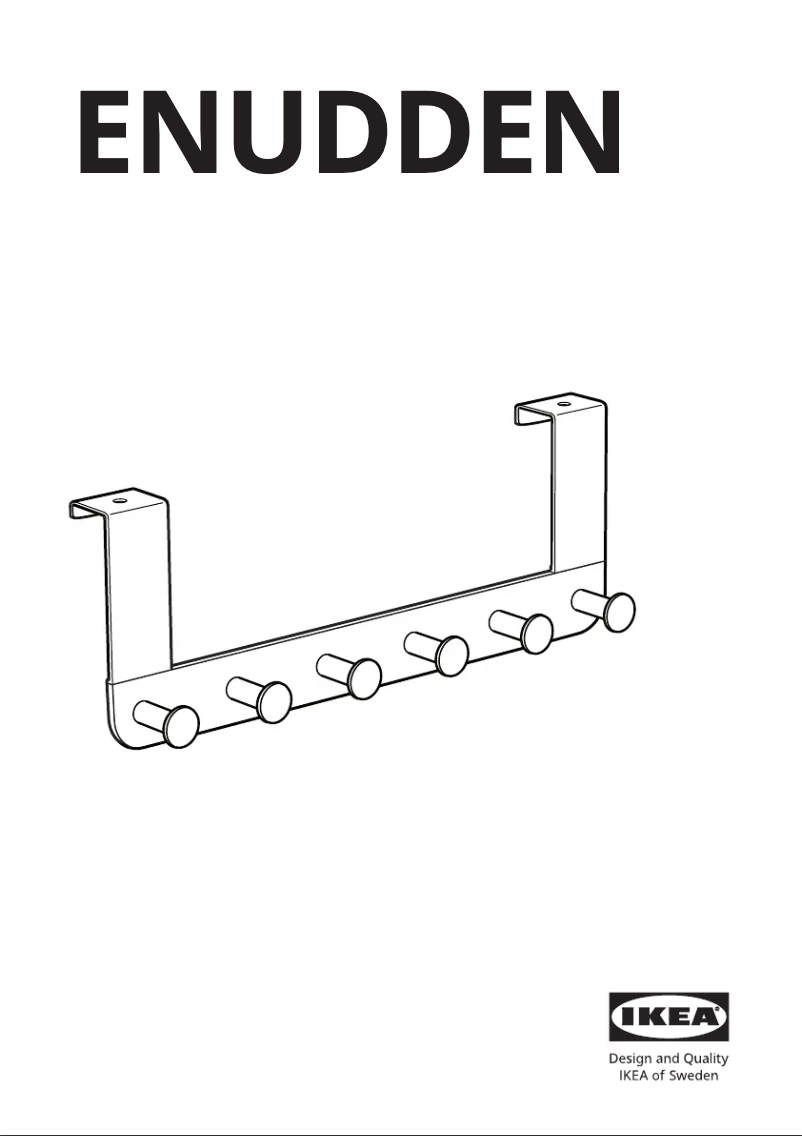 Page 1 de la notice Manuel utilisateur Ikea ENUDDEN 802.517.30