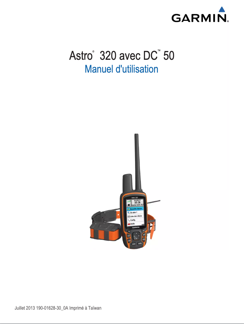 Image de la première page du manuel de l'appareil DC 50