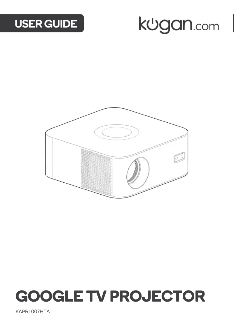 Page 1 de la notice Manuel utilisateur Kogan KAPRL007HTA