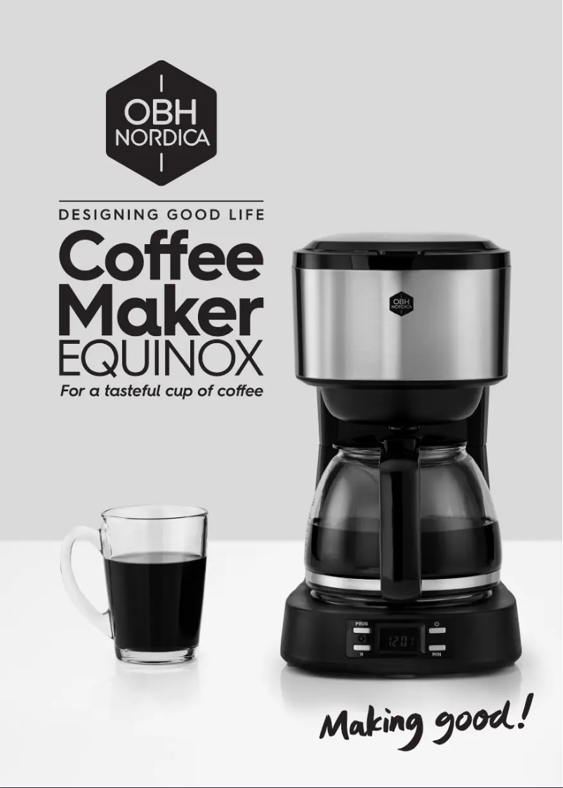 Página 1 del manual Manual de usuario OBH Nordica Equinox OP522D10