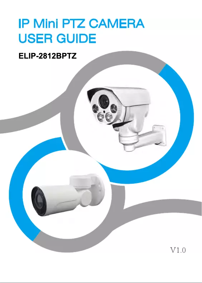 Page n°1 - Manuel utilisateur Monacor ELIP-2812BPTZ