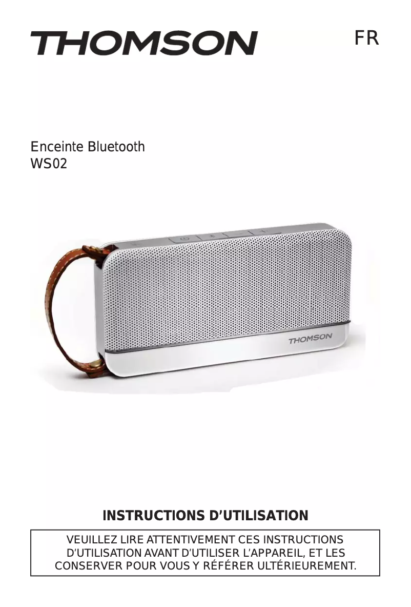 Page 1 de la notice Manuel utilisateur Acme United WS02