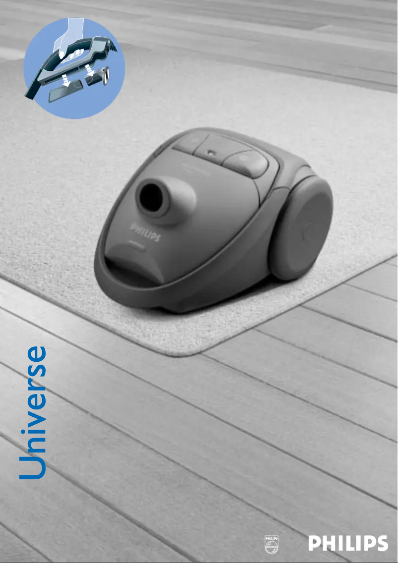 Página 1 del manual Manual de usuario Philips Universe FC9018