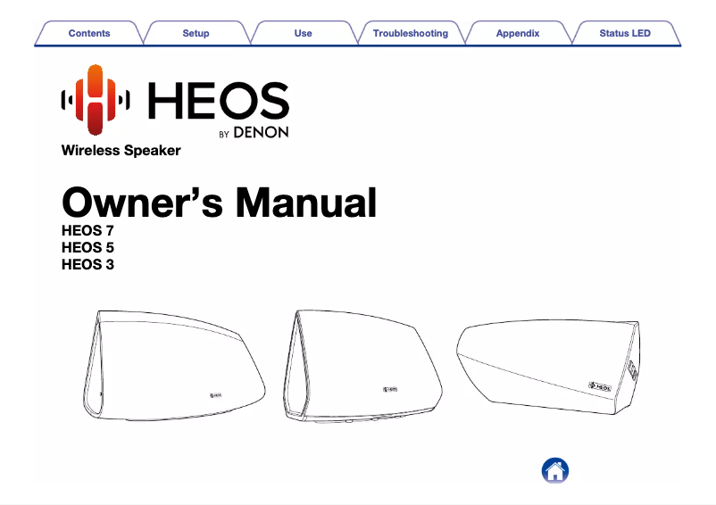 Page n°1 - Manuel utilisateur HEOS 7