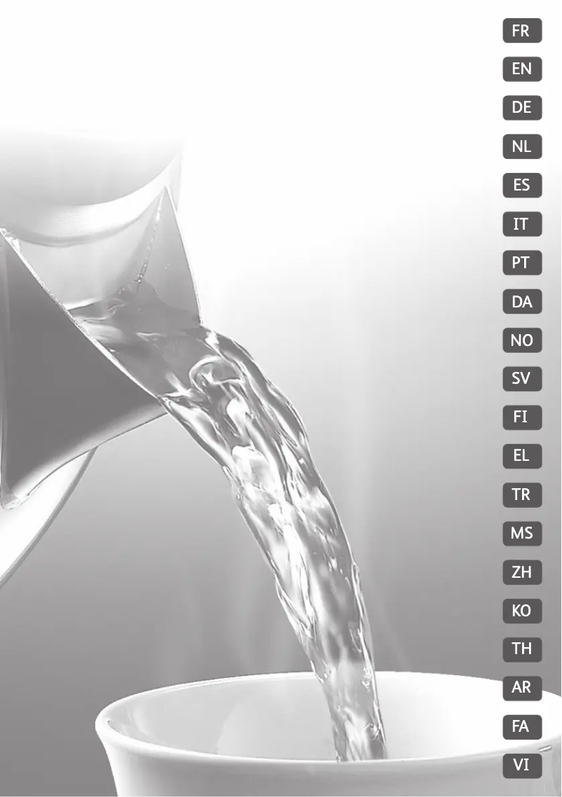 Image de la première page du manuel de l'appareil Element K282D