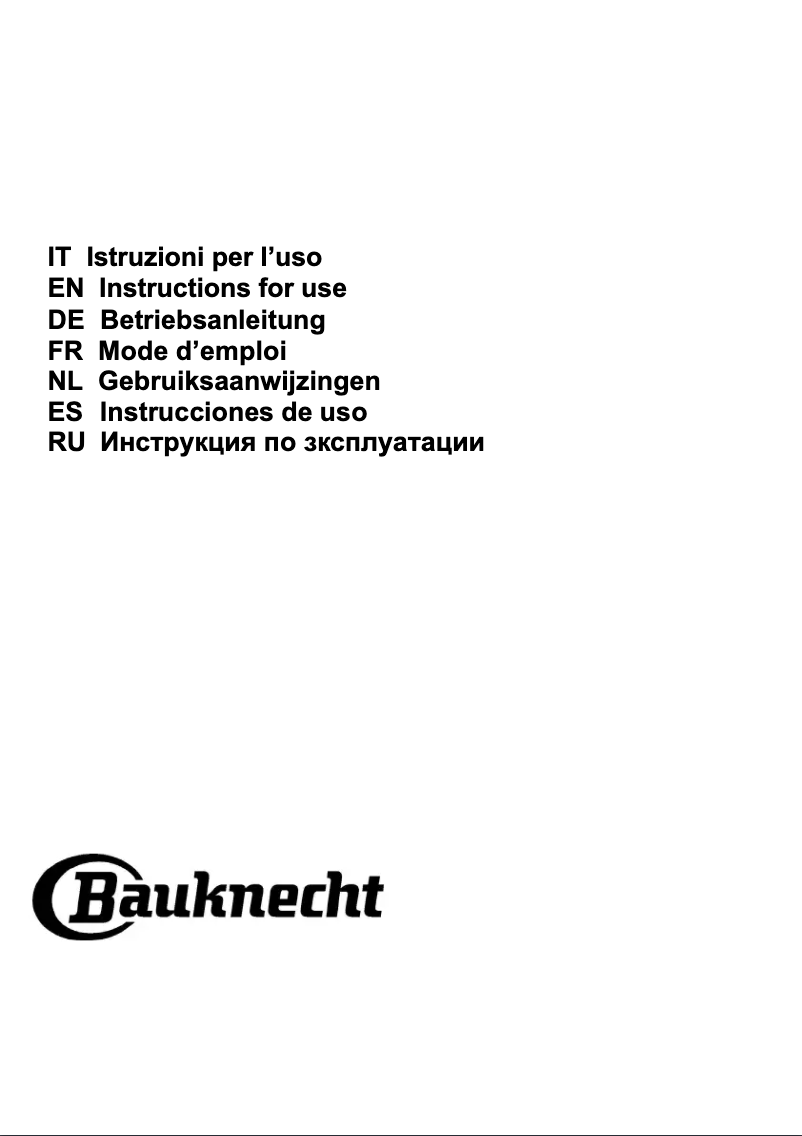 Image de la première page du manuel de l'appareil BVH 92 2B K/1