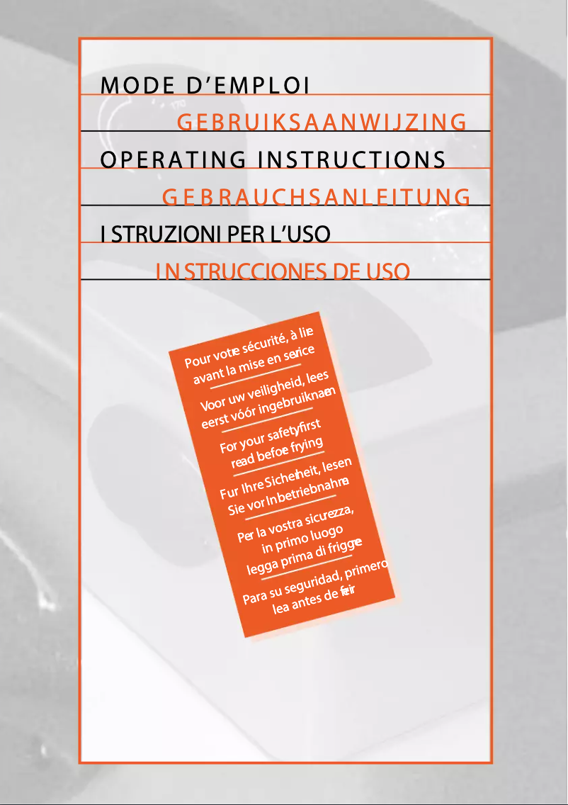 Page 1 de la notice Manuel utilisateur Frifri 1948B