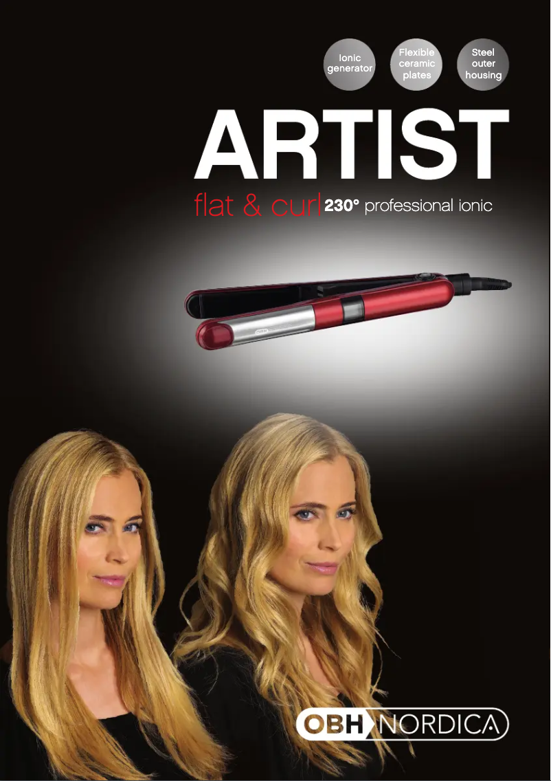 Image de la première page du manuel de l'appareil Artist 3064