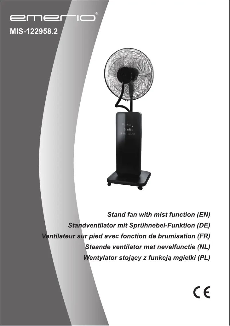 Page n°1 - Manuel utilisateur Emerio MIS-122958.2