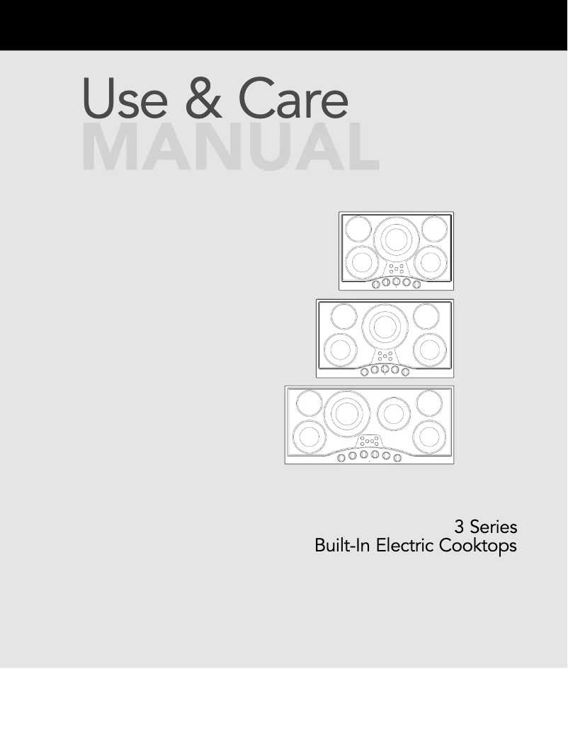 Page 1 de la notice Manuel d'utilisation et d'entretien Viking RVEC330-5BSB