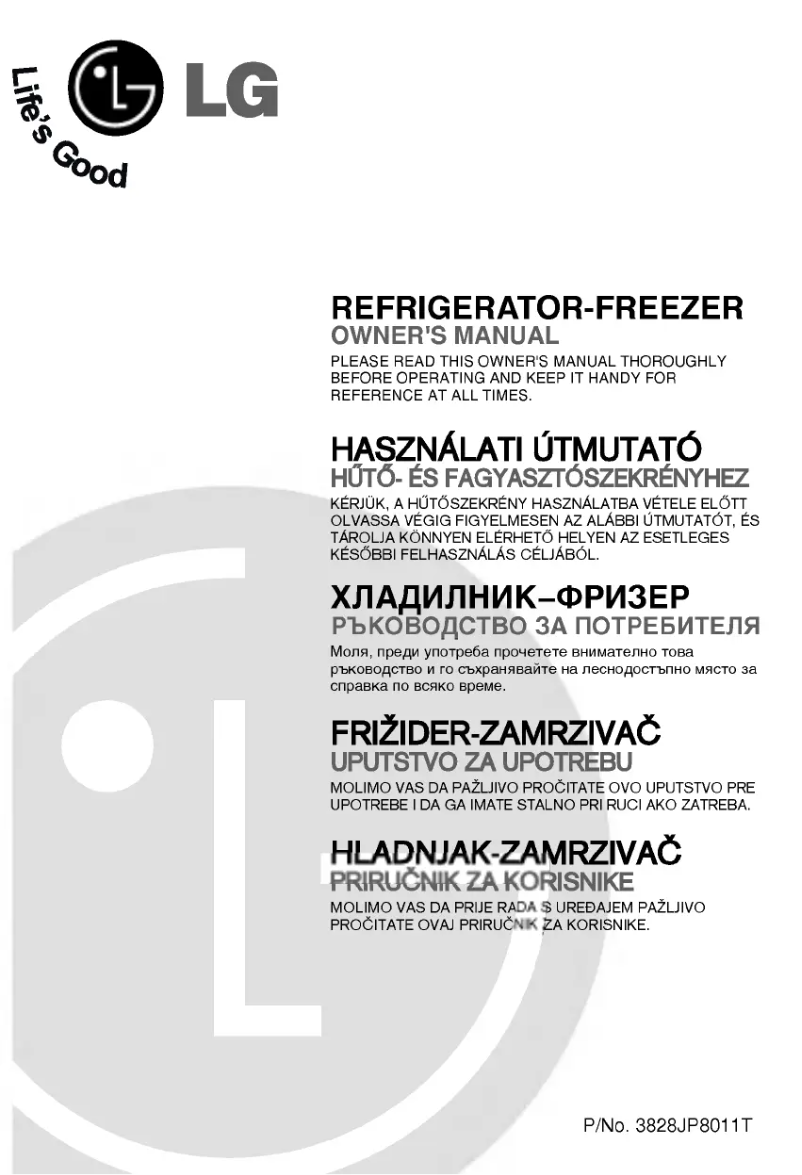 Página 1 del manual Manual de usuario LG GN-262SLC