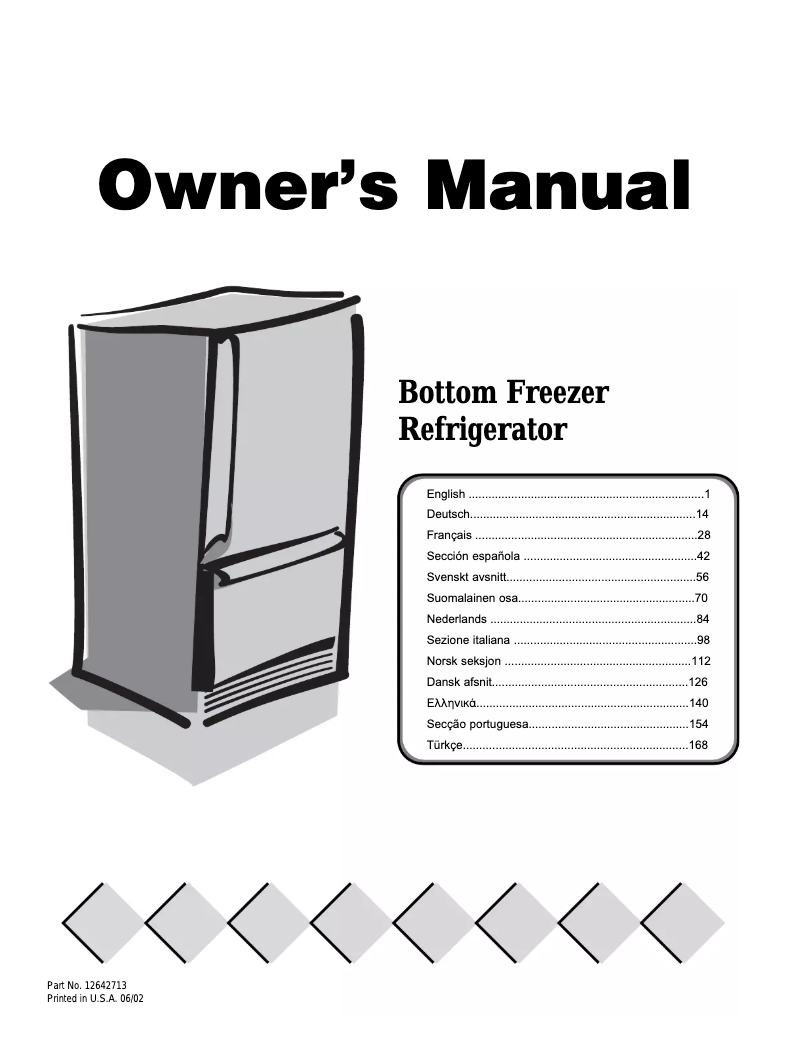 Page n°1 - Manuel utilisateur Amana XRBR904BS