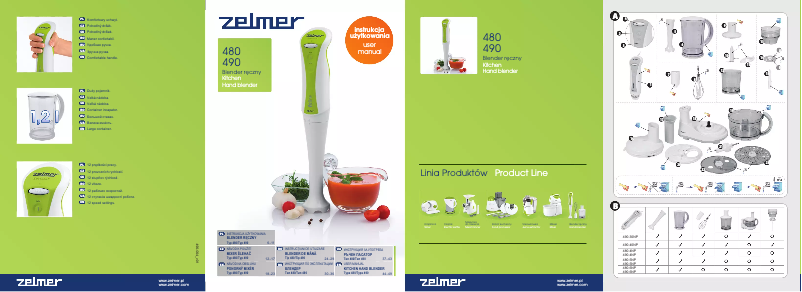 Página 1 del manual Manual de usuario Zelmer 490