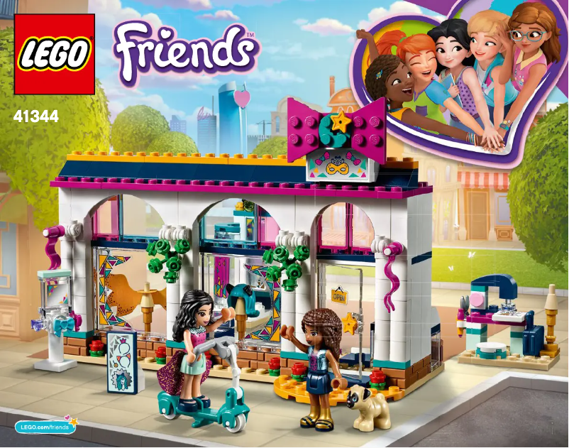 Page 1 of the manual User Manual Lego Friends 41344