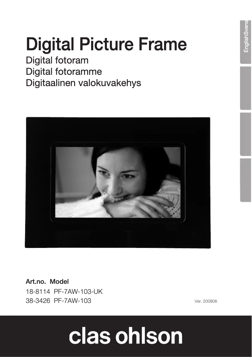 Imagen de la primera página del manual del dispositivo 8” Linx