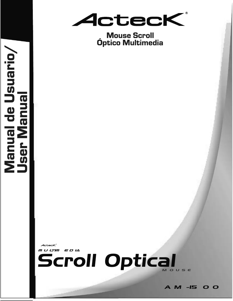 Page n°1 - Manuel utilisateur Acteck AM-1500