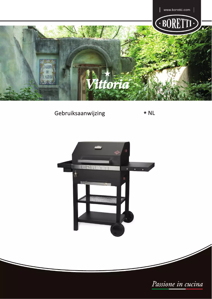 Page 1 de la notice Manuel utilisateur Boretti Vittoria