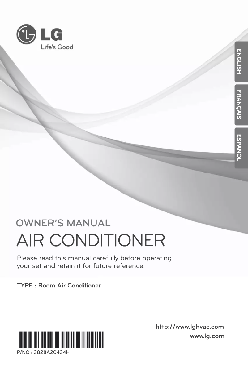 Page 1 de la notice Manuel utilisateur LG LSN122CE