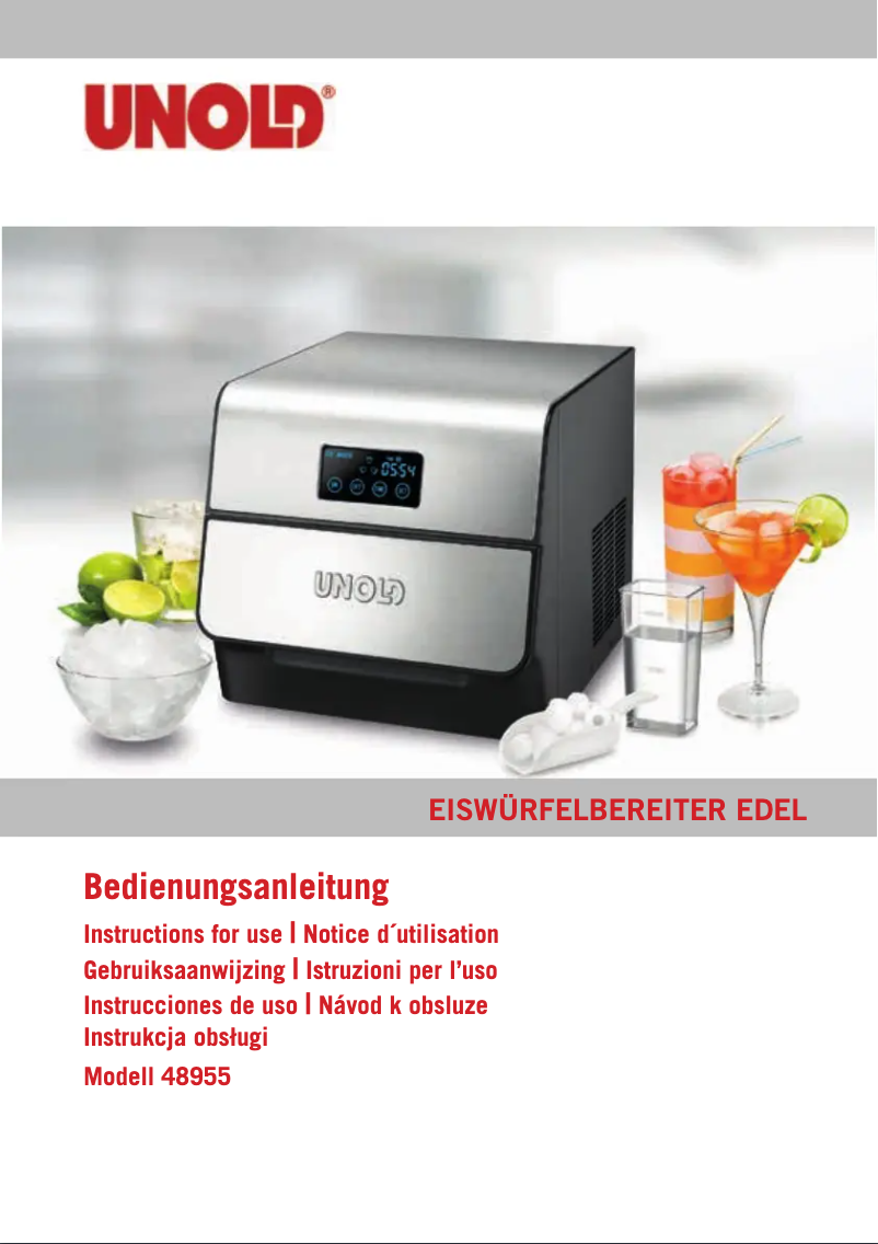 Page n°1 - Manuel utilisateur Unold Edel 48955