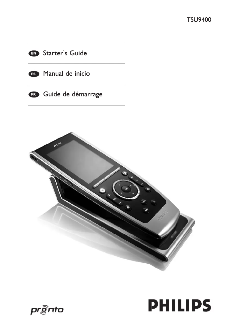 First page image of the manual for TSU9400