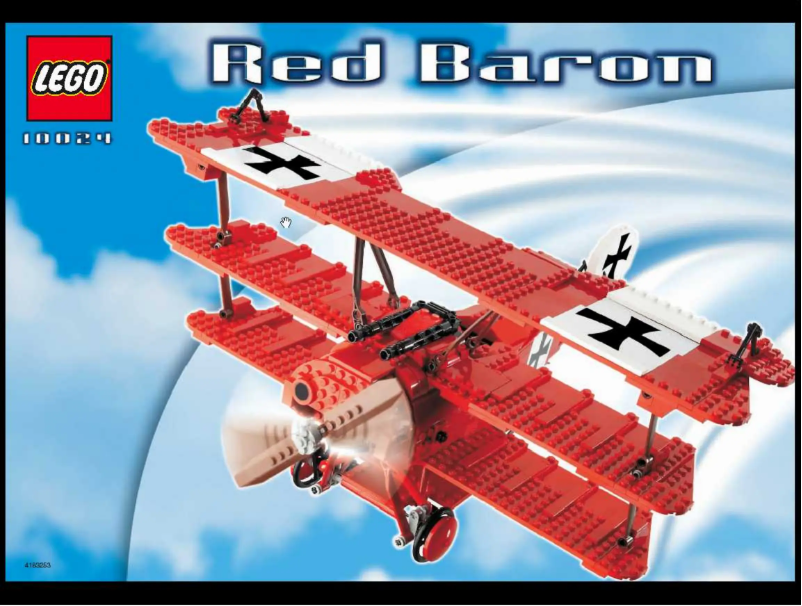 Page n°1 - Manuel utilisateur Lego Red Baron