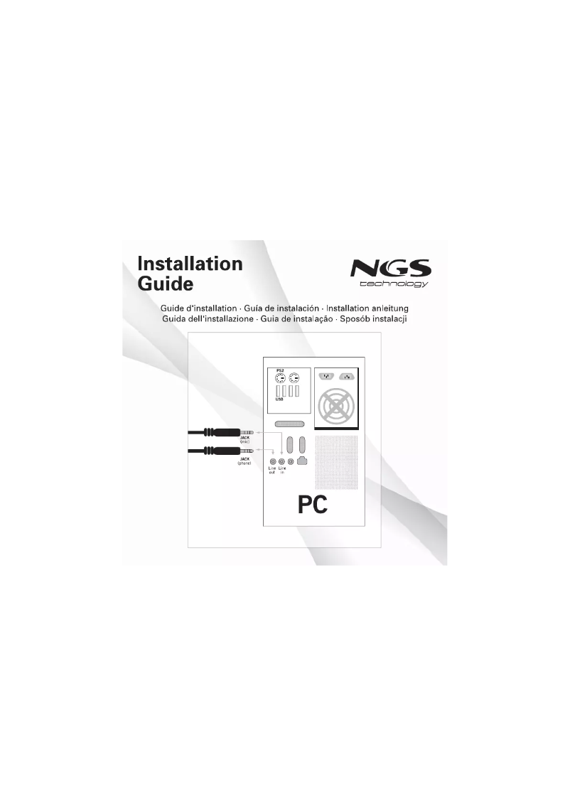 Page n°1 - Manuel utilisateur NGS MSX6 Pro