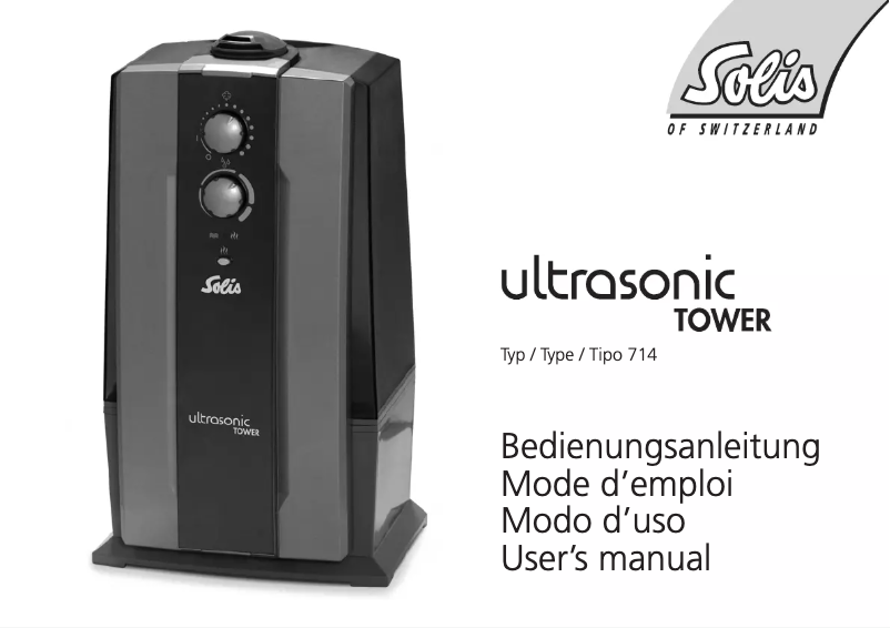 Imagen de la primera página del manual del dispositivo Tower 714