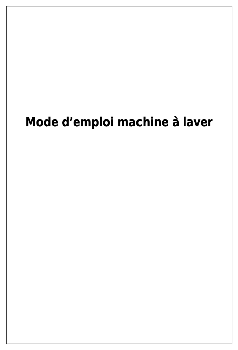Image de la première page du manuel de l'appareil A10074