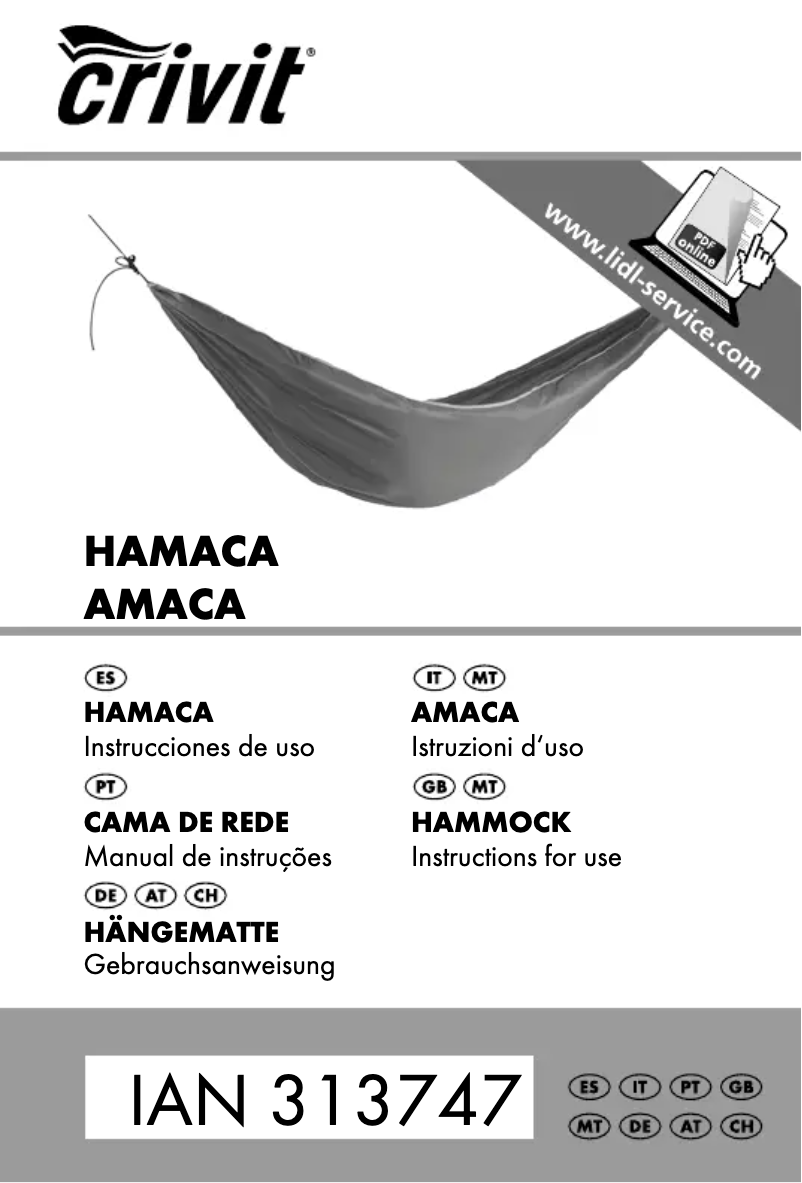 Página 1 del manual Manual de usuario Crivit IAN 313747