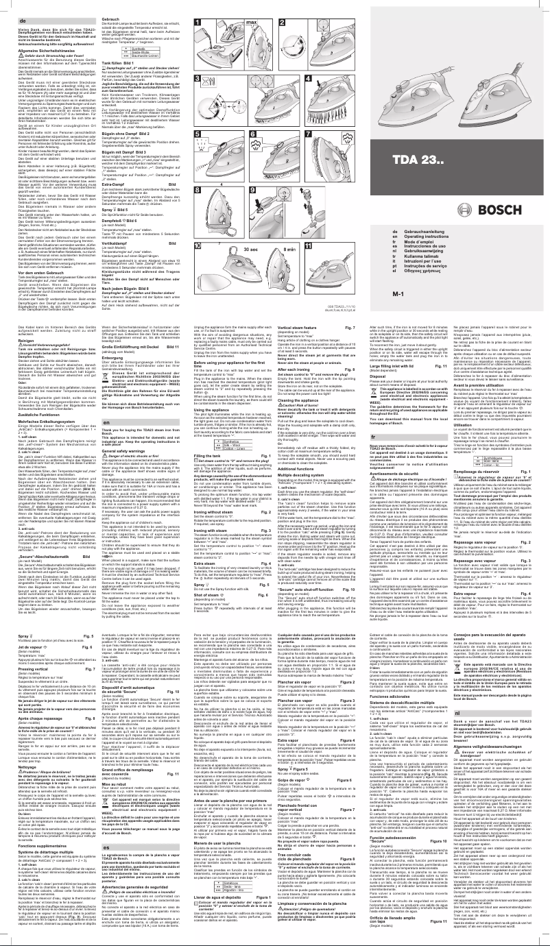 Página 1 del manual Manual de usuario Bosch TDA 2350 N