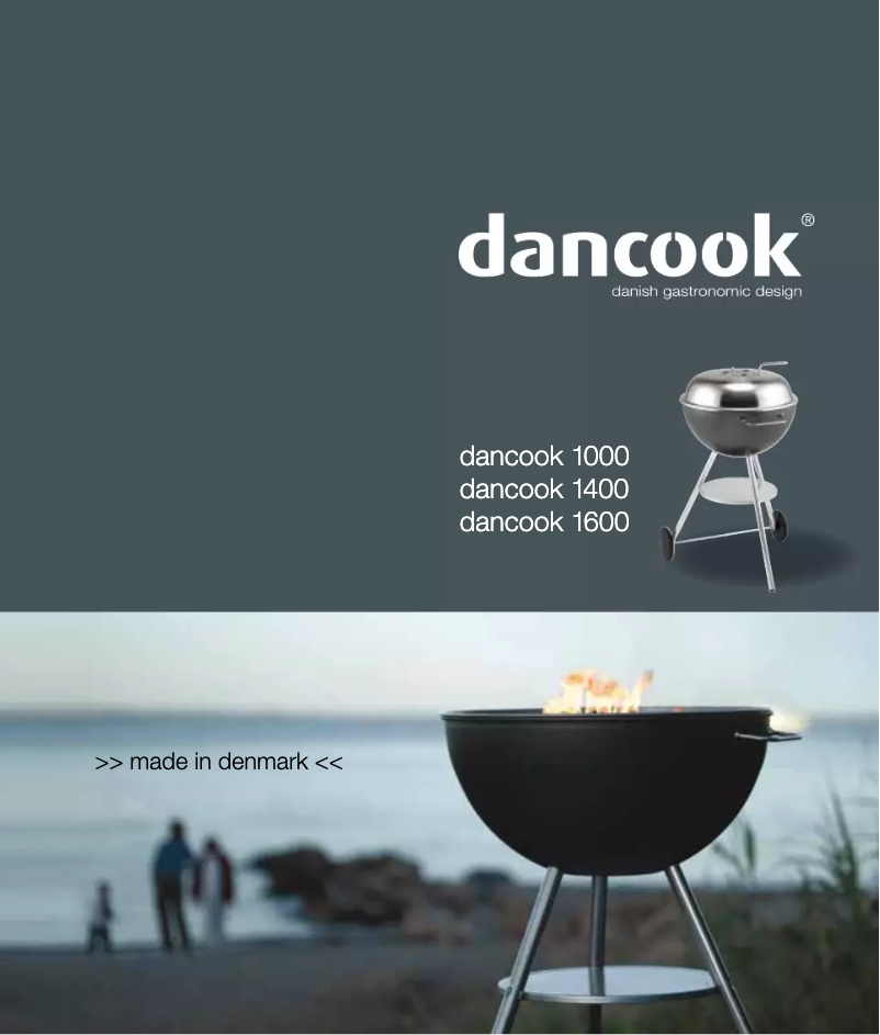 Page n°1 - Manuel utilisateur Dancook 1400