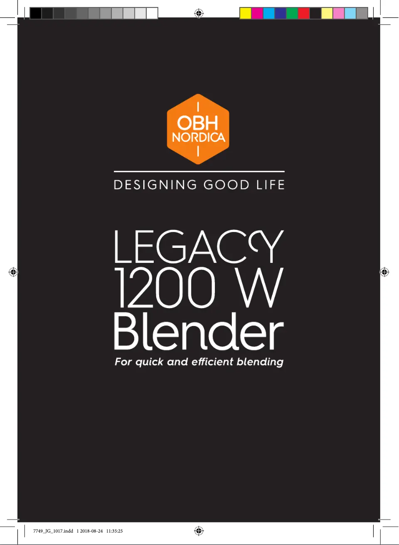 Página 1 del manual Manual de usuario OBH Nordica Legacy 7749