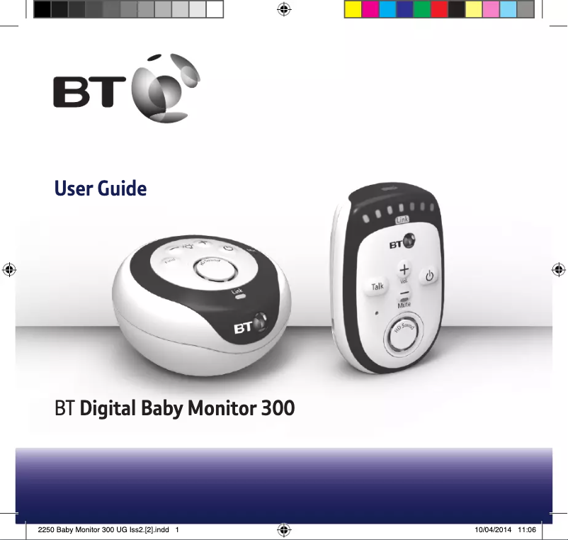 Page 1 de la notice Manuel utilisateur British Telecom Digital Baby Monitor 300