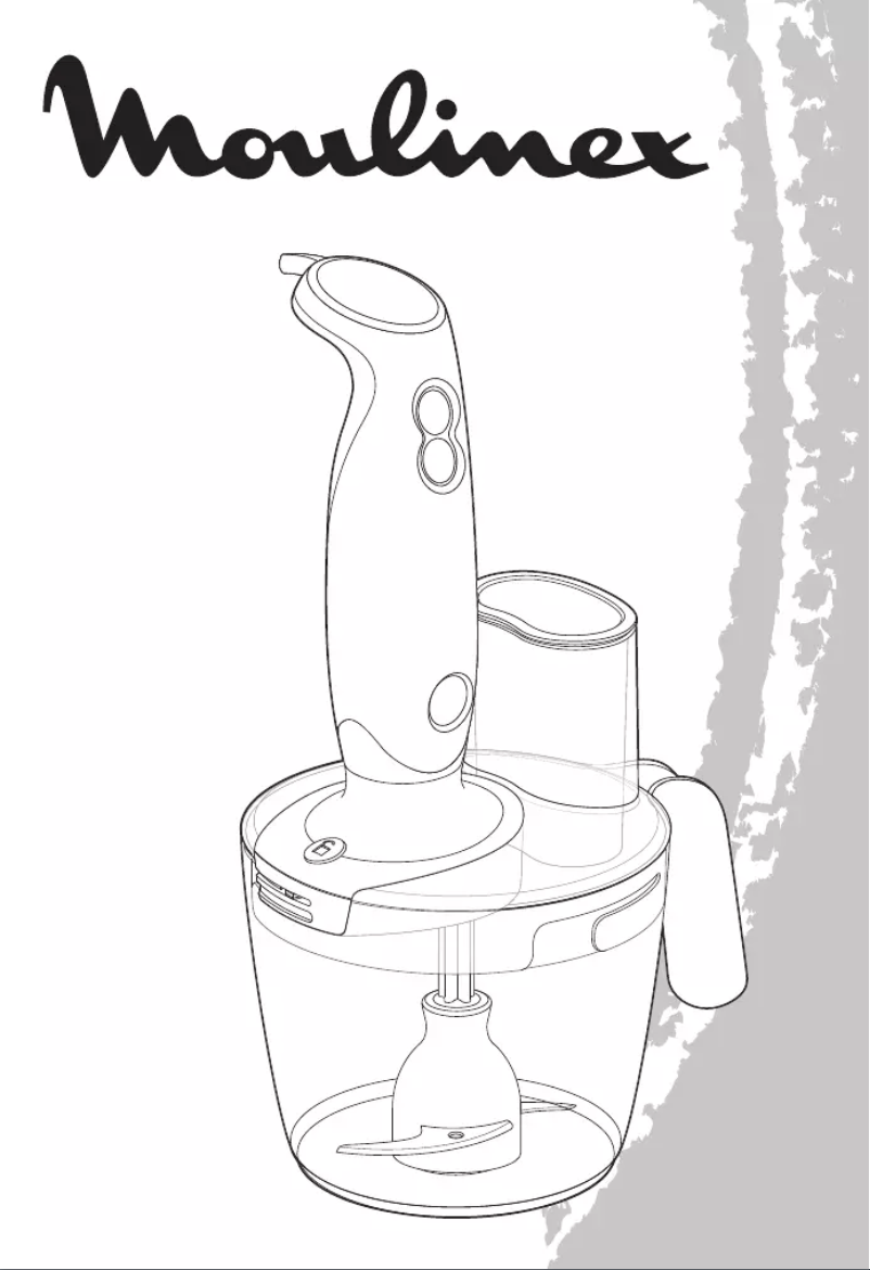 Page 1 de la notice Manuel utilisateur Moulinex OptiPro DD909147