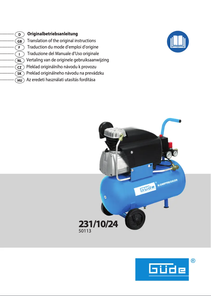 Image de la première page du manuel de l'appareil Airpower 231/10/24