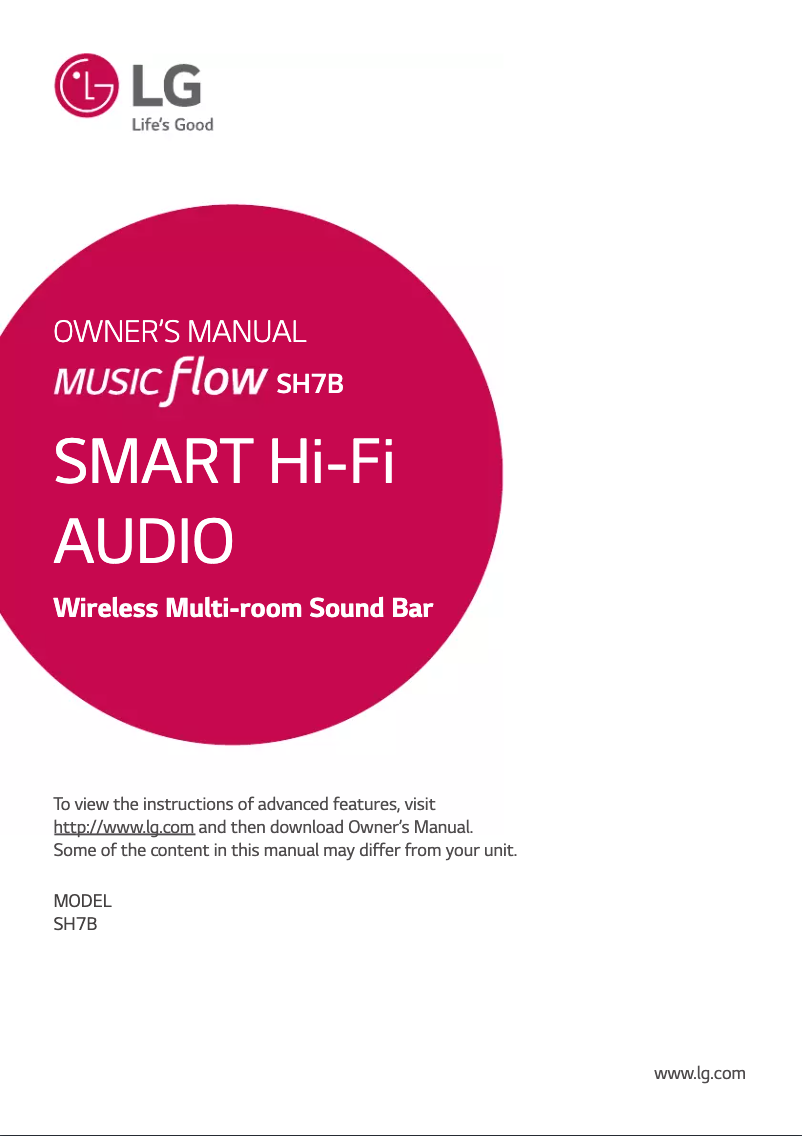 Page 1 de la notice Manuel utilisateur LG NP5550