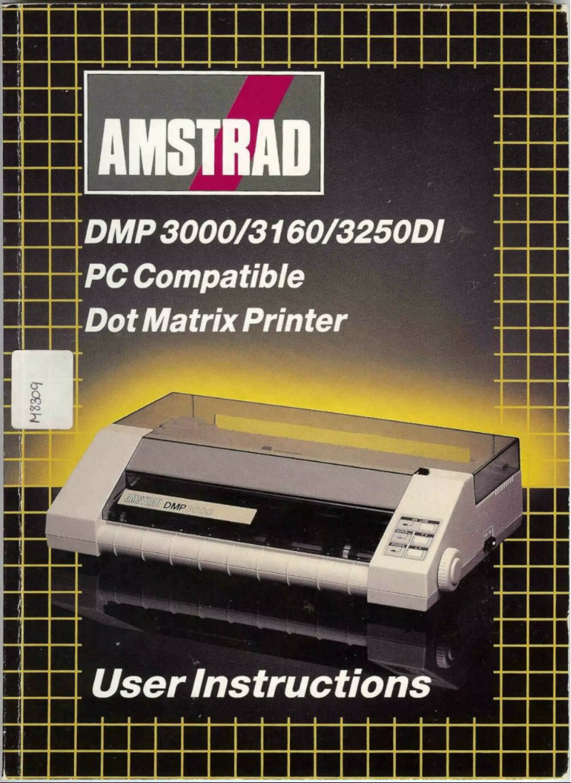 Imagen de la primera página del manual del dispositivo DMP 3160