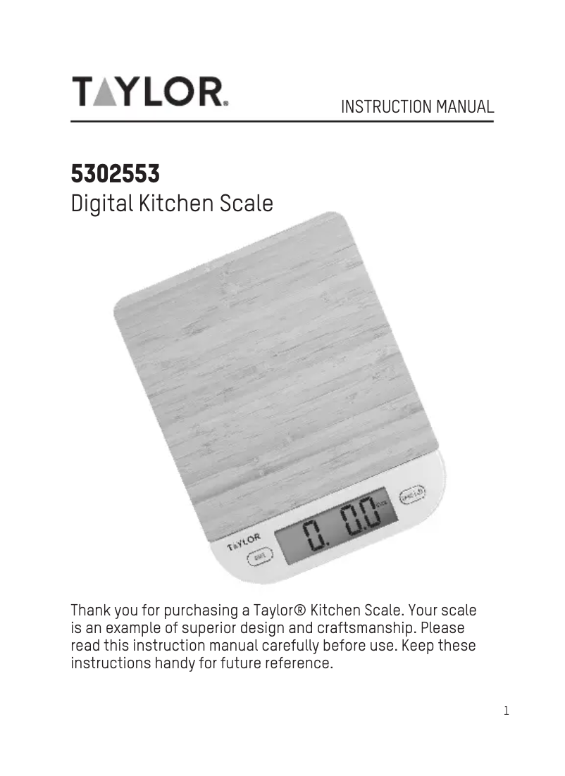 Image de la première page du manuel de l'appareil 5302553