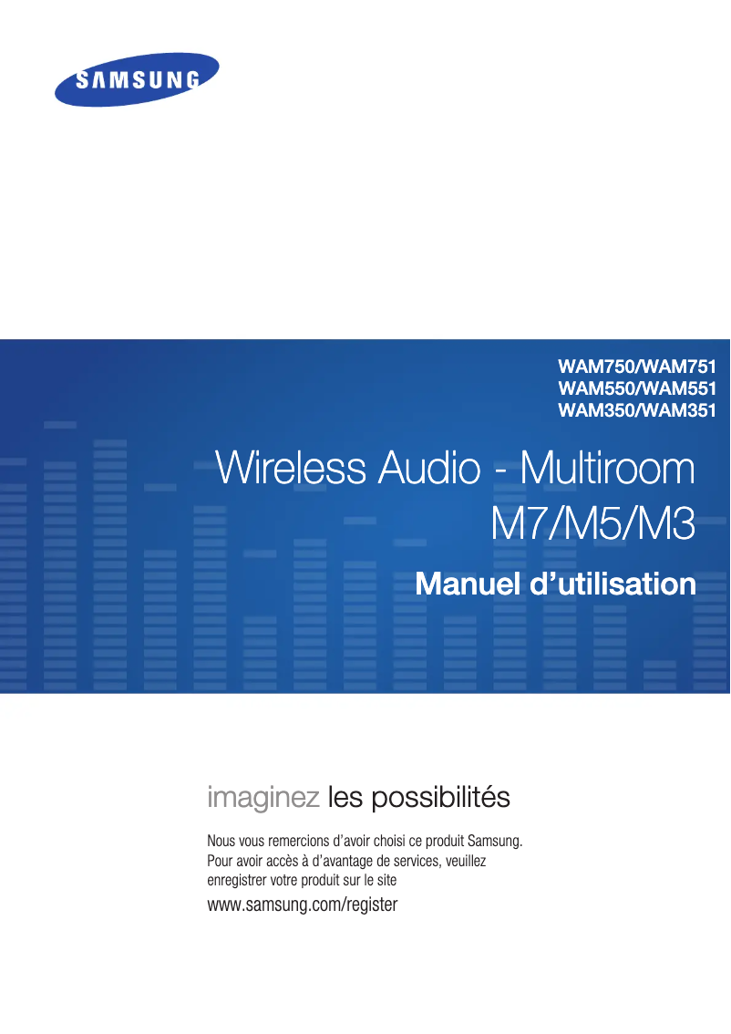 Page n°1 - Manuel utilisateur Samsung WAM750