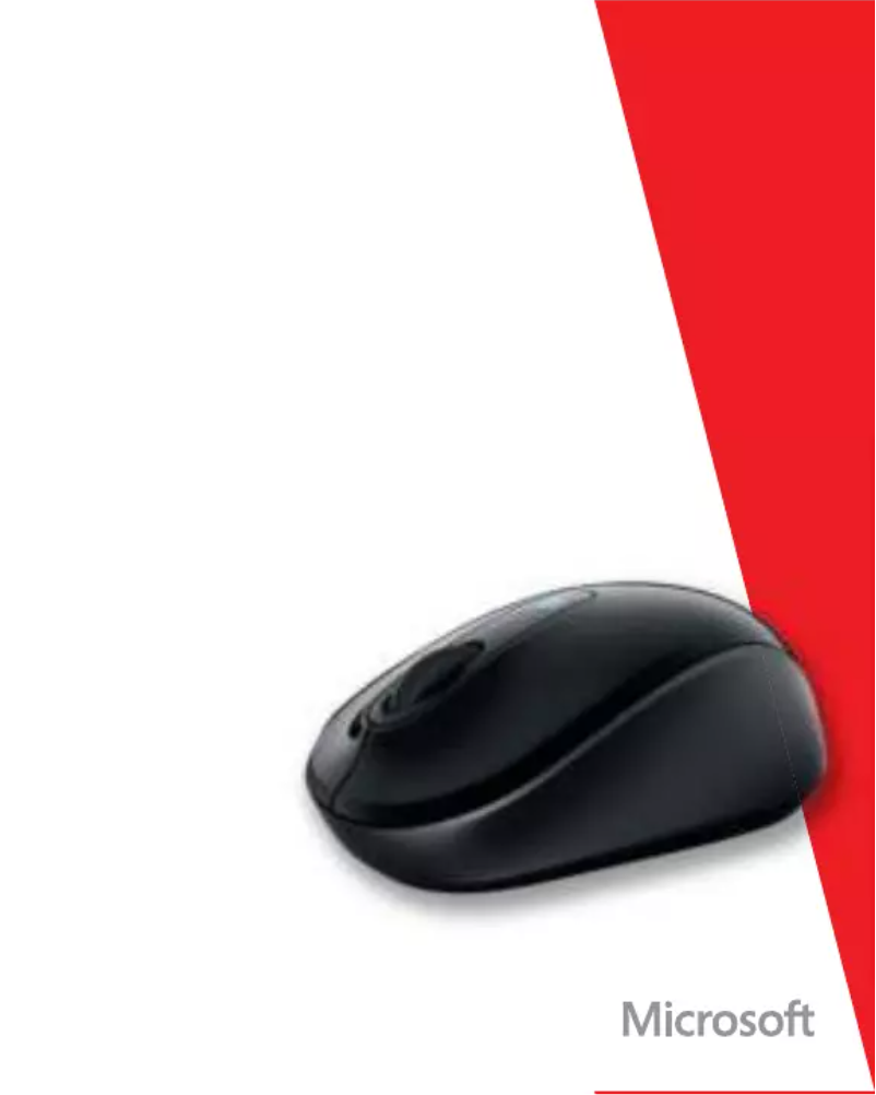 Page 1 de la notice Manuel utilisateur Microsoft Sculpt Mobile Mouse
