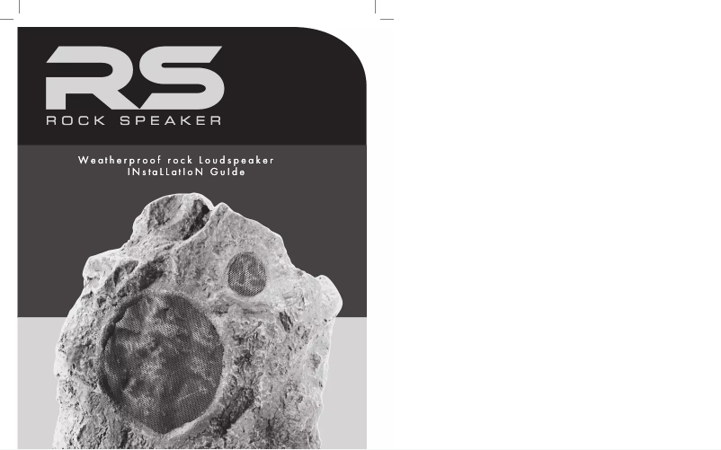 Page 1 de la notice Manuel utilisateur Niles RS5