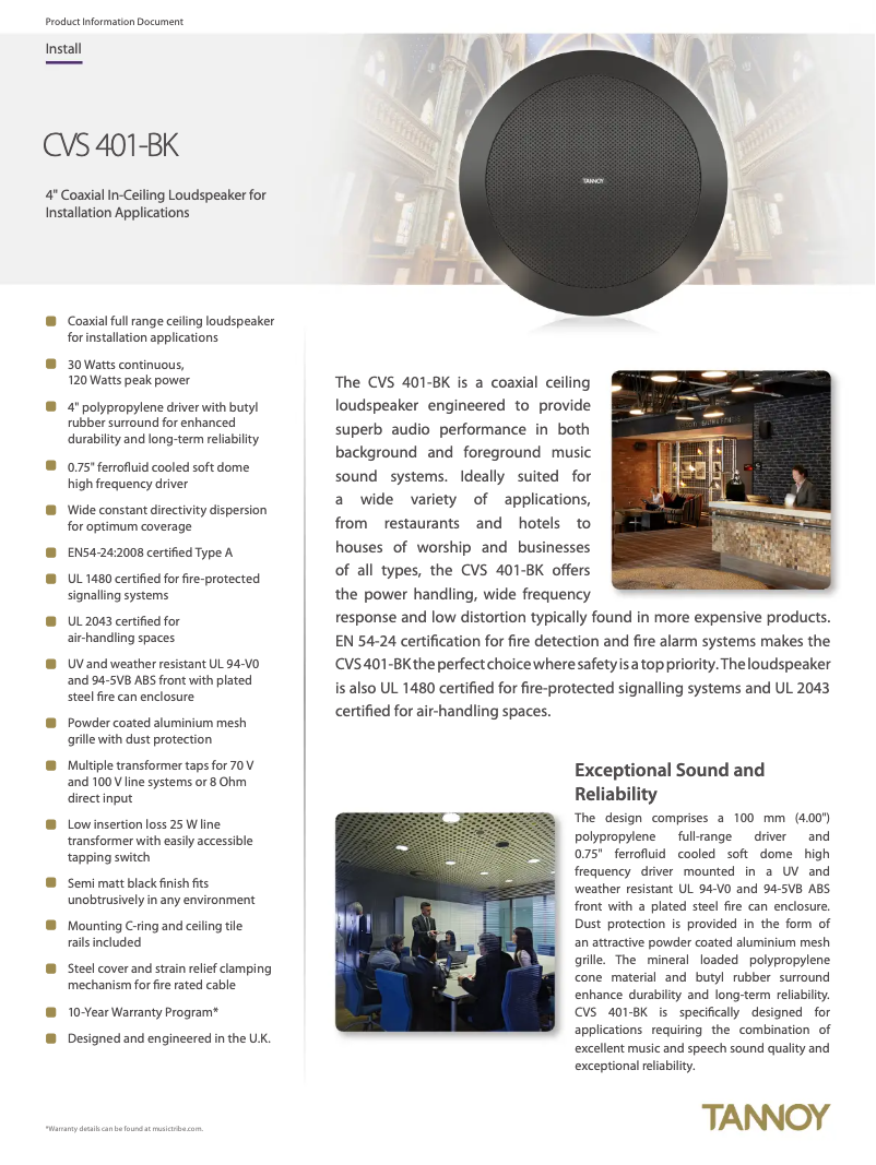 Image de la première page du manuel de l'appareil CVS 401