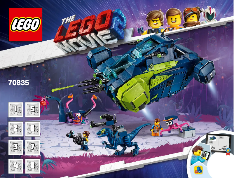Página 1 del manual Manual de usuario Lego Movie 2 70835