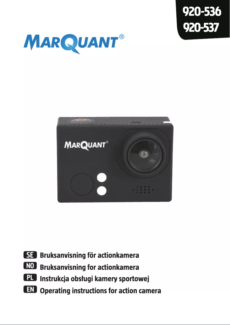 Imagen de la primera página del manual del dispositivo 920-537